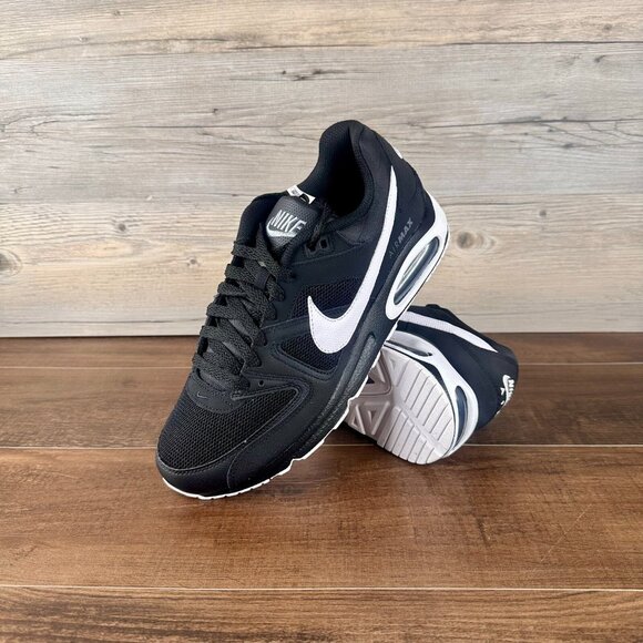 Nike Air Max Command Mens Size 10 Black White Cool Grey 629993 032 - Picture 1 of 9